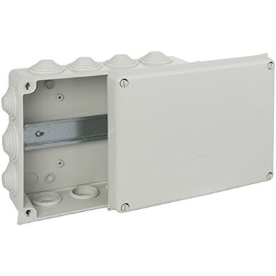 solera Boîtier étanche avec cônes IP55, IK07 Gris - Publicité solera Boîtier étanche avec cônes IP55, IK07 Gris - Publicité