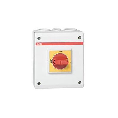ABB -entrelec otp32ba3m Interrupteur boîte 3 pôles otp32ba3 modules télécommande rouge jaune - Publicité ABB -entrelec otp32ba3m Interrupteur boîte 3 pôles otp32ba3 modules télécommande rouge jaune - Publicité