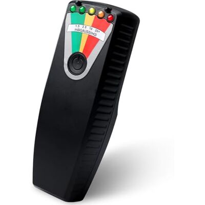 PORFOYO Détecteur De Champ Electromagnétique, K2 Emf Détecteur, 5 Led, Testeur D'Équipement Paranormal Avec Batteries De 9 V, K2 Emf Meter Détecteur De Rayonnement Pour Bureau, Maison, 50hz-20000hz, Noir - Publicité PORFOYO Détecteur De Champ Electromagnétique, K2 Emf Détecteur, 5 Led, Testeur D'Équipement Paranormal Avec Batteries De 9 V, K2 Emf Meter Détecteur De Rayonnement Pour Bureau, Maison, 50hz-20000hz, Noir - Publicité