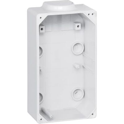 Legrand 057710 Embase Boîtier pour Plastron, Composer un Coffret, 220mm x 125mm, Multicolore - Publicité Legrand 057710 Embase Boîtier pour Plastron, Composer un Coffret, 220mm x 125mm, Multicolore - Publicité