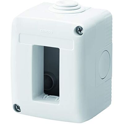 GEWISS gw27001 iP40 Electrical Enclosure – Electrical Enclosures (66 mm, 55 mm, 82 mm) - Publicité GEWISS gw27001 iP40 Electrical Enclosure – Electrical Enclosures (66 mm, 55 mm, 82 mm) - Publicité