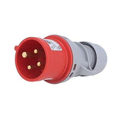 PCE 014-6TT Connecteur: alimentation AC triphasées prise mâle mâle 16A - Publicité PCE 014-6TT Connecteur: alimentation AC triphasées prise mâle mâle 16A - Publicité