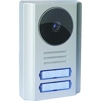SCS Sentinel PMP0014 Platine de Rue 4 Boutons pour Interphone Vidéo Collectif 5 Fils Pour Petit Immeuble ou Résidence 4 Logements Façade Alu Angle de vision 110° 4B2 - Publicité SCS Sentinel PMP0014 Platine de Rue 4 Boutons pour Interphone Vidéo Collectif 5 Fils Pour Petit Immeuble ou Résidence 4 Logements Façade Alu Angle de vision 110° 4B2 - Publicité