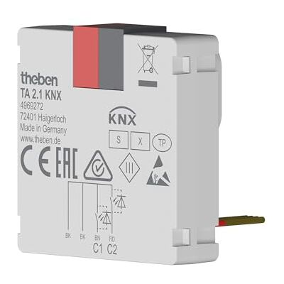 Theben KNX-Tasterschnittstelle Bin?reingang 2-fach TA 2.1 KNX (4969272) - Publicité Theben KNX-Tasterschnittstelle Bin?reingang 2-fach TA 2.1 KNX (4969272) - Publicité