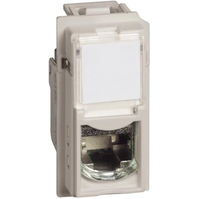 Bticino BTKM4279C6S Prise RJ45 Living Now STP CAT6 sablePrise RJ45 Living Now STP CAT6 sable - Publicité Bticino BTKM4279C6S Prise RJ45 Living Now STP CAT6 sablePrise RJ45 Living Now STP CAT6 sable - Publicité