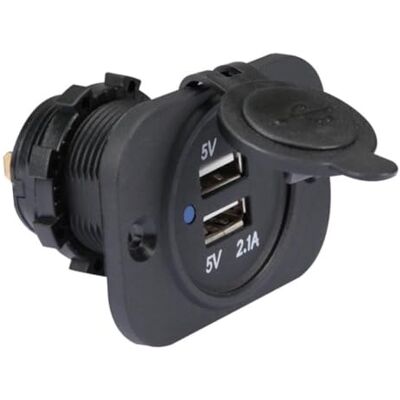Velleman Connexion USB encastrable 12-24 VDC, Sortie 5 V - Publicité Velleman Connexion USB encastrable 12-24 VDC, Sortie 5 V - Publicité