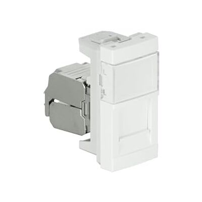 Efapel Quadro 45 – Module avec connecteur femelle RJ45 CAT-6 STP 1 module q-45 blan - Publicité Efapel Quadro 45 – Module avec connecteur femelle RJ45 CAT-6 STP 1 module q-45 blan - Publicité