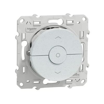 Schneider Electric - S510208 - Odace 3 boutons verrouillage rotatif - finition blanche recyclée - interrupteur - Publicité Schneider Electric - S510208 - Odace 3 boutons verrouillage rotatif - finition blanche recyclée - interrupteur - Publicité