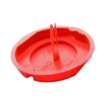 JSL Couvercle universel pour boîtes d'encastrement protection plâtre 60 mm rouge - Publicité JSL Couvercle universel pour boîtes d'encastrement protection plâtre 60 mm rouge - Publicité