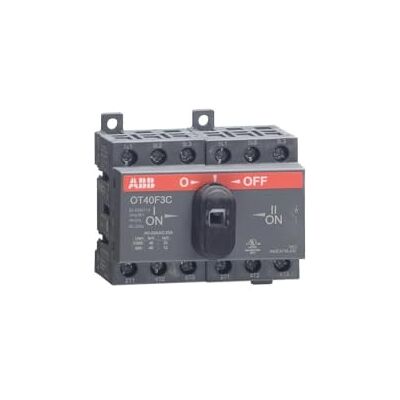 ABB entrelec ot40f3c Interrupteur commutateur ot40f3 contacts montage sur profil DIN - Publicité ABB entrelec ot40f3c Interrupteur commutateur ot40f3 contacts montage sur profil DIN - Publicité