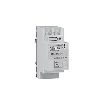 Gira 216800 Interface IP KNX Commande de Surface REG - Publicité Gira 216800 Interface IP KNX Commande de Surface REG - Publicité