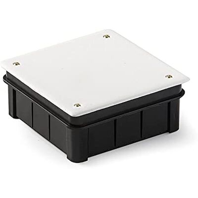 Famatel 3201-t Caisse Raccord carré 100 x 100 fixation vis - Publicité Famatel 3201-t Caisse Raccord carré 100 x 100 fixation vis - Publicité