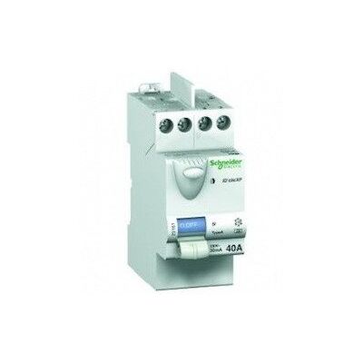 Schneider Electric Interrupteur différentiel ID'Clic XP 40A, 30mA, peignable Type AC 23160 - Publicité Schneider Electric Interrupteur différentiel ID'Clic XP 40A, 30mA, peignable Type AC 23160 - Publicité