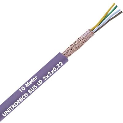 Lapp 2170204 Unitronic BUS LD Câble de bus blindé 2 x 2 x 0,22 mm² I Câble de données 7 fils I Ignifuge I Câble bus I Blindage EMV I Câble de bus à brins fins I Câble de données blindé - Publicité Lapp 2170204 Unitronic BUS LD Câble de bus blindé 2 x 2 x 0,22 mm² I Câble de données 7 fils I Ignifuge I Câble bus I Blindage EMV I Câble de bus à brins fins I Câble de données blindé - Publicité