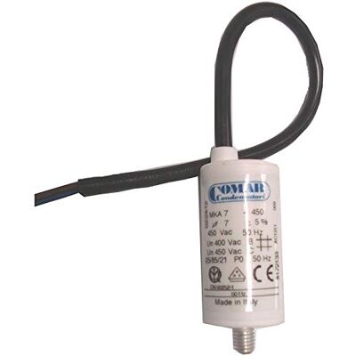 COMAR Lot de 1 condensateur à cable 7µF - Publicité COMAR Lot de 1 condensateur à cable 7µF - Publicité