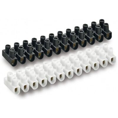 Famatel 204N Barrette de Connexion 2,5 mm 24A Black - Publicité Famatel 204N Barrette de Connexion 2,5 mm 24A Black - Publicité