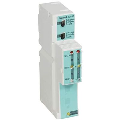 Legrand 040690 Type B Module 2 Lignes Mise En Sécurité pour Centralisateur de Mise En Sécurité Incendie - Publicité Legrand 040690 Type B Module 2 Lignes Mise En Sécurité pour Centralisateur de Mise En Sécurité Incendie - Publicité