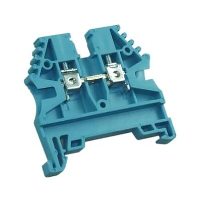 IMO Bloc de jonction 2,5mm² Borne ER2,5 Bleue 20A Max Connexion à vis section max 4mm² Montage sur rail DIN - Publicité IMO Bloc de jonction 2,5mm² Borne ER2,5 Bleue 20A Max Connexion à vis section max 4mm² Montage sur rail DIN - Publicité
