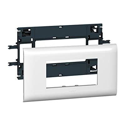 Legrand 010994 DLP Monobloc Mosaic Support pour Goulotte avec Couvercle, 85mm, 4 Modules - Publicité Legrand 010994 DLP Monobloc Mosaic Support pour Goulotte avec Couvercle, 85mm, 4 Modules - Publicité