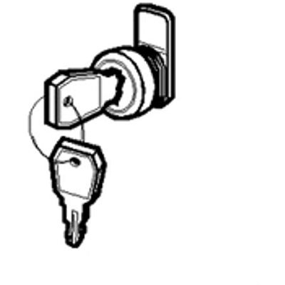 Legrand Serrure à clé n° 850 pour coffret modulaire encastré - Publicité Legrand Serrure à clé n° 850 pour coffret modulaire encastré - Publicité