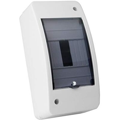 ELEKTRO-PLAST Boîte à fusibles Distributeur en saillie 4 modules 1 rangée IP42 - Publicité ELEKTRO-PLAST Boîte à fusibles Distributeur en saillie 4 modules 1 rangée IP42 - Publicité