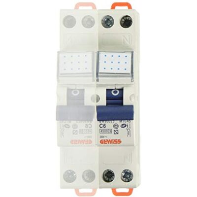 GEWISS gw90025 Fusibles automatiques Figure Disjoncteur automatique - Publicité GEWISS gw90025 Fusibles automatiques Figure Disjoncteur automatique - Publicité