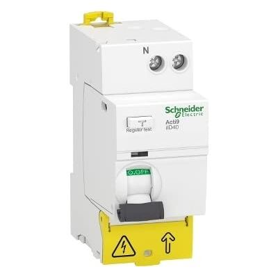 Schneider - A9R63625 - iID40 2P 25A 30mA - RCD - Publicité Schneider - A9R63625 - iID40 2P 25A 30mA - RCD - Publicité