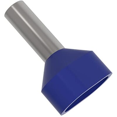 AUPROTEC Embouts Double de câble 0,5-16 mm² isolés Gaines d'extrêmité de Cables 10-1000 unité sélection: (50 pièces, 16 mm² Bleu) - Publicité AUPROTEC Embouts Double de câble 0,5-16 mm² isolés Gaines d'extrêmité de Cables 10-1000 unité sélection: (50 pièces, 16 mm² Bleu) - Publicité
