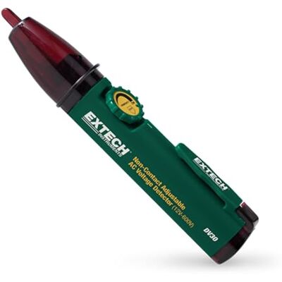 EXTECH DV30 Détecteur De Tension CA Réglable Sans Contact, 12-600 V CA, Réglage De La Sensibilité NCV, Bip Et Indicateurs LED, Sécurité CAT III-600 V, Clip De Poche, Piles LR44 Incluses - Publicité EXTECH DV30 Détecteur De Tension CA Réglable Sans Contact, 12-600 V CA, Réglage De La Sensibilité NCV, Bip Et Indicateurs LED, Sécurité CAT III-600 V, Clip De Poche, Piles LR44 Incluses - Publicité