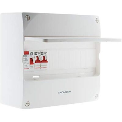 Voltman Thomson Coffret électrique prééquipé 1 rangée 13 modules - Publicité Voltman Thomson Coffret électrique prééquipé 1 rangée 13 modules - Publicité