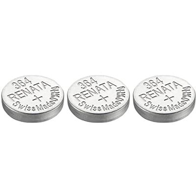 Renata Lot de 3 Piles bouton Silver Oxyde 364 / SR621 SW 0% mercure - Publicité Renata Lot de 3 Piles bouton Silver Oxyde 364 / SR621 SW 0% mercure - Publicité