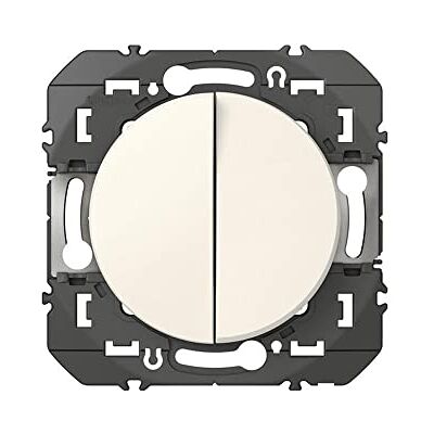 Legrand Transformeur pour réaliser 5 fonctions va-et-vient et poussoir DOOXIE finition blanc - Publicité Legrand Transformeur pour réaliser 5 fonctions va-et-vient et poussoir DOOXIE finition blanc - Publicité