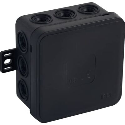 Orno CLICK Boite de Derivation en Saillie IP54 12 Voies 85x85x41mm - Publicité Orno CLICK Boite de Derivation en Saillie IP54 12 Voies 85x85x41mm - Publicité