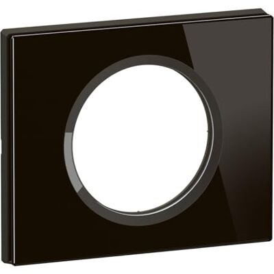 Legrand Plaque Céliane Plaque de Finition pour Prises et Interrupteurs Céliane 1 poste Verre onyx Noir - Publicité Legrand Plaque Céliane Plaque de Finition pour Prises et Interrupteurs Céliane 1 poste Verre onyx Noir - Publicité