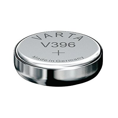 Varta Pile oxyde Argent pour Montres, V396 (SR59),High Drain1,55 Volt, 25 mAh, Hauteur: 2,6mm, diamŠtre de la Pile:7,9mmen Blister -396101111 - Publicité Varta Pile oxyde Argent pour Montres, V396 (SR59),High Drain1,55 Volt, 25 mAh, Hauteur: 2,6mm, diamŠtre de la Pile:7,9mmen Blister -396101111 - Publicité