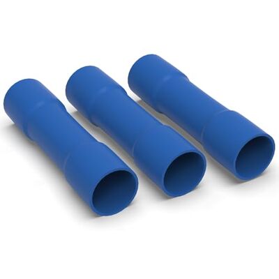 AUPROTEC Lot de 10 connecteurs bleus pour câble de 1,5 à 2,5 mm² Connecteur à sertir en PVC isolé - Publicité AUPROTEC Lot de 10 connecteurs bleus pour câble de 1,5 à 2,5 mm² Connecteur à sertir en PVC isolé - Publicité