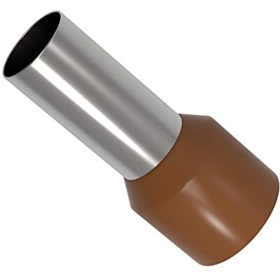 AUPROTEC Embouts de câble 0,34-50 mm² isolés Gaines d'extrêmité de cables 10-1000 unité sélection: (10 pièces, 25 mm² brun) - Publicité AUPROTEC Embouts de câble 0,34-50 mm² isolés Gaines d'extrêmité de cables 10-1000 unité sélection: (10 pièces, 25 mm² brun) - Publicité