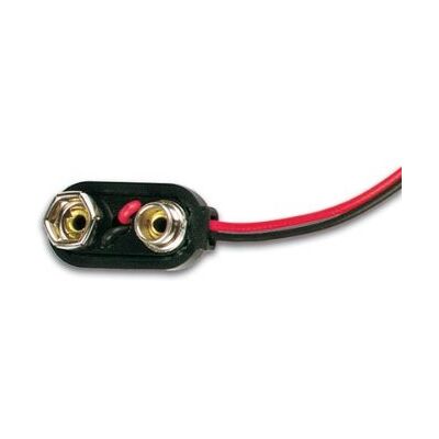 Velleman CONTACT A PRESSION POUR 1 X PILE 9V (TYPE "I") - Publicité Velleman CONTACT A PRESSION POUR 1 X PILE 9V (TYPE "I") - Publicité