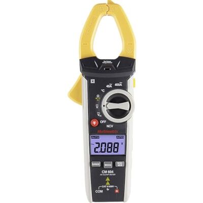 Metrix Pince multimètre CHAUVIN ARNOUX 400 A AC Diamètre d'enserrage 30 mm - Publicité Metrix Pince multimètre CHAUVIN ARNOUX 400 A AC Diamètre d'enserrage 30 mm - Publicité