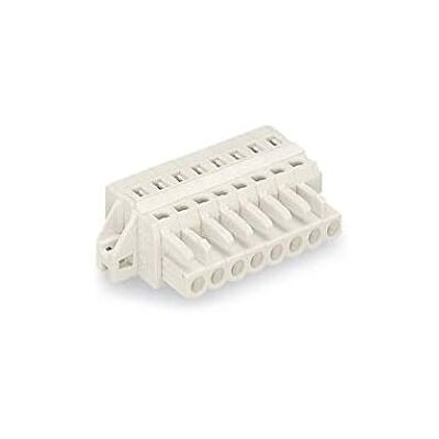 WAGO 721-108/026-047 Connecteur femelle 8 pôles 100% protégé contre le mismating 2,5 mm² Pas: 5mm - Publicité WAGO 721-108/026-047 Connecteur femelle 8 pôles 100% protégé contre le mismating 2,5 mm² Pas: 5mm - Publicité
