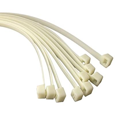 On1shelf ® Attaches de câble, 1000 mm x 12 mm, 101,6 cm de qualité supérieure, fermeture éclair en nylon solide et longue (20, blanc) - Publicité On1shelf ® Attaches de câble, 1000 mm x 12 mm, 101,6 cm de qualité supérieure, fermeture éclair en nylon solide et longue (20, blanc) - Publicité