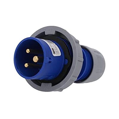 PCE 0132-6 Connecteur: alimentation AC prise mâle mâle 16A 230VAC IP67 - Publicité PCE 0132-6 Connecteur: alimentation AC prise mâle mâle 16A 230VAC IP67 - Publicité