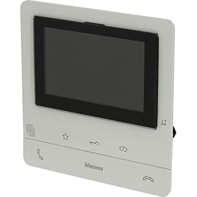 Bticino poste intérieur couleur classe 100 avec boucle inductive blanc bt344662 - Publicité Bticino poste intérieur couleur classe 100 avec boucle inductive blanc bt344662 - Publicité