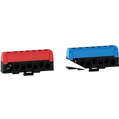 Schneider Electric R9H13411 - Bornier phase + neutre, 125A, 2 pcs - Publicité Schneider Electric R9H13411 - Bornier phase + neutre, 125A, 2 pcs - Publicité