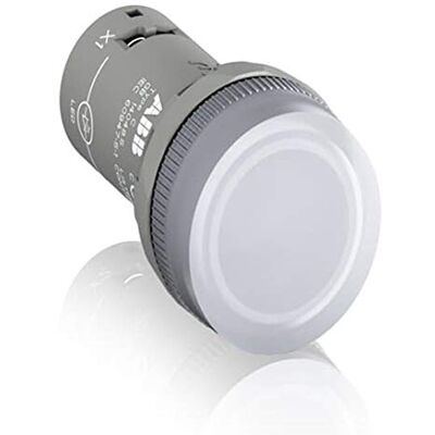 Lampe signal LED blanche ABB Cl2/523c - Lampe - Publicité Lampe signal LED blanche ABB Cl2/523c - Lampe - Publicité