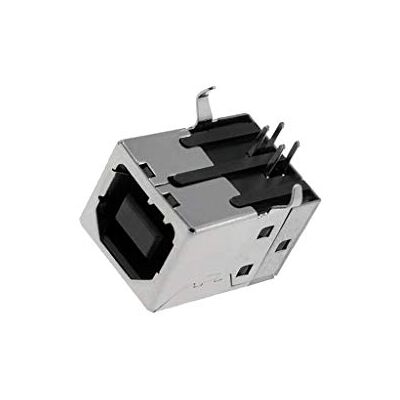 Amphenol 2X TUEB4F2D0B Socle USB B THT angulaires 90° USB 2.0 doré - Publicité Amphenol 2X TUEB4F2D0B Socle USB B THT angulaires 90° USB 2.0 doré - Publicité