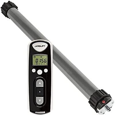 jarolift 1x Moteur tubulaire radio TDEF 20Nm/13tr. pour volet roulant avec télécommande portable Timer (minuteur) 4-canaux TDRCT 04 - Publicité jarolift 1x Moteur tubulaire radio TDEF 20Nm/13tr. pour volet roulant avec télécommande portable Timer (minuteur) 4-canaux TDRCT 04 - Publicité