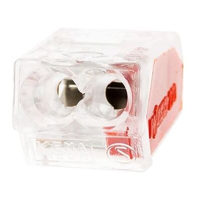 WAGO , Mini Borne S2273 avec 2 Entrées, Conducteurs Rigides 0.5-2.5mm², Connexion Push-in, 450V, 24A, Température Max 105°C, Lot de 15, Compacte 10x5.8x16.7mm, Norme CE, Garantie 2 Ans - Publicité WAGO , Mini Borne S2273 avec 2 Entrées, Conducteurs Rigides 0.5-2.5mm², Connexion Push-in, 450V, 24A, Température Max 105°C, Lot de 15, Compacte 10x5.8x16.7mm, Norme CE, Garantie 2 Ans - Publicité