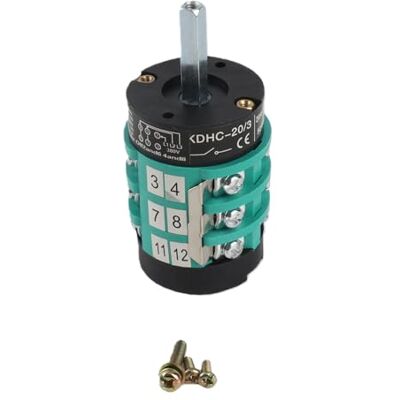 Aramox Commutateur de moteur mécanique et de changeur de pneus 220 V/380 V avant et arrière - Publicité Aramox Commutateur de moteur mécanique et de changeur de pneus 220 V/380 V avant et arrière - Publicité