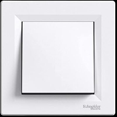 Schneider Electric - Asfora Eph0700121 - Blanc - 1-Gang - Interrupteur - Publicité Schneider Electric - Asfora Eph0700121 - Blanc - 1-Gang - Interrupteur - Publicité